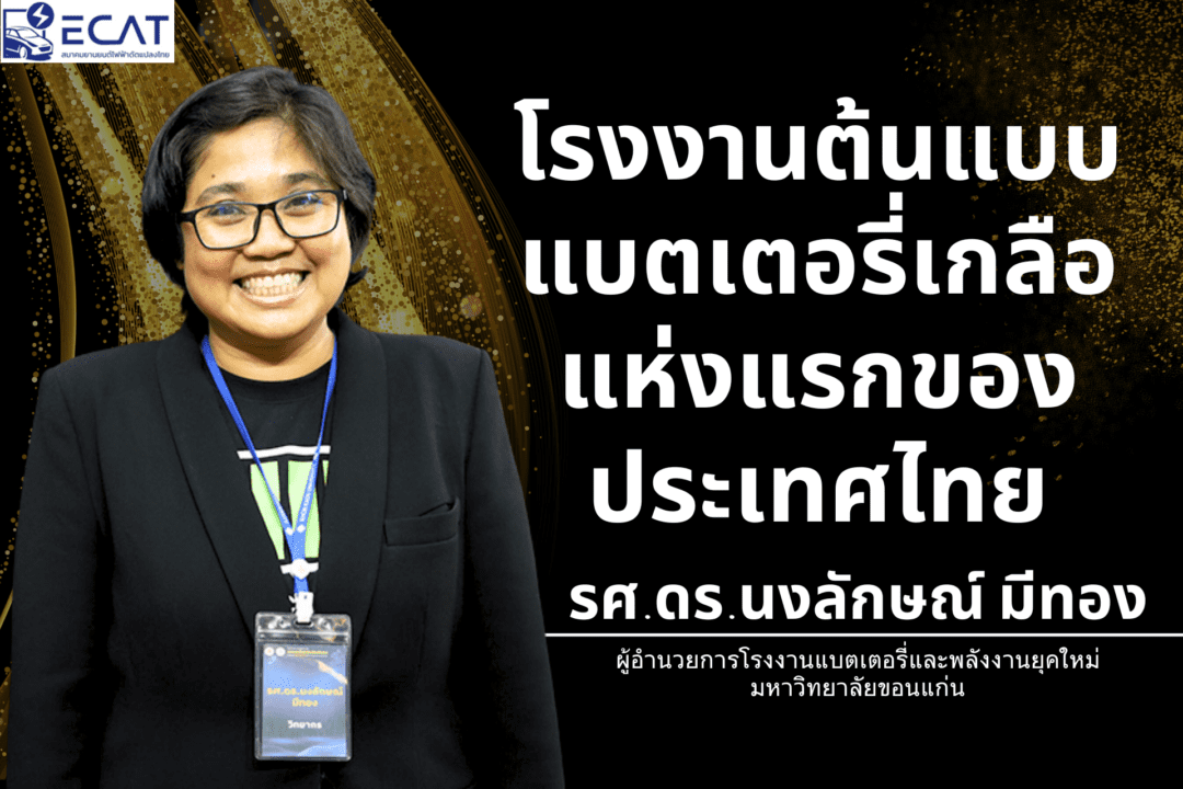 ECAT สอวช. และคณะเข้าร่วมเยี่ยมชม โรงงานผลิตแบตเตอรี่ “โซเดียมไอออน” จากแร่เกลือหินแห่งแรกในประเทศไทย